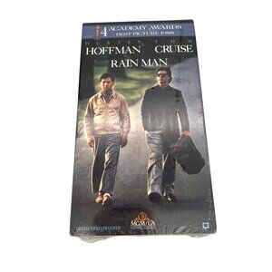 Rain Man VHS Factory Sealed MGM UA Home Video Tom Cruise Dustin Hoffman 1988